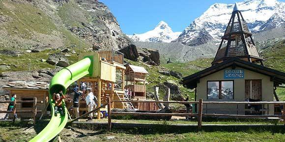 Ferienwohnung Silberdistel Saas-Grund Exterior foto