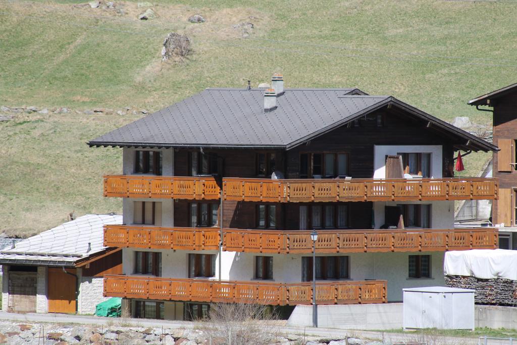 Ferienwohnung Silberdistel Saas-Grund Exterior foto